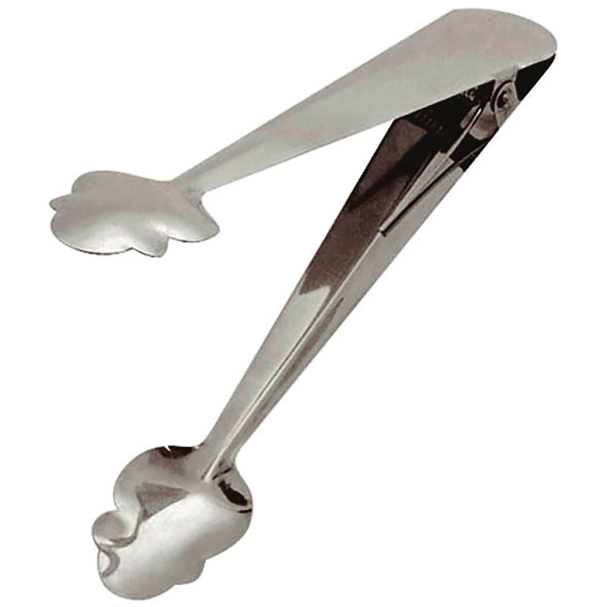 PINZA HIELO ACERO INOX