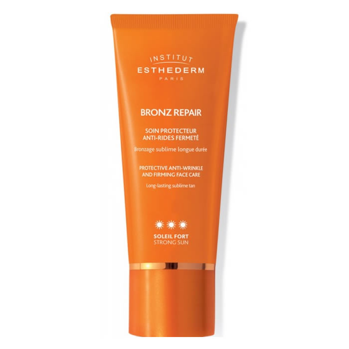 Institut Esthederm Bronz Repair Protector Antiarrugas Y Firmeza Sol Fuerte 50ml