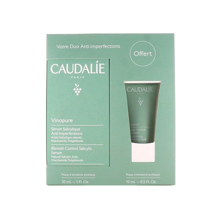 Caudalie Vinopure Serúm Salicílico Anti-imperfecciones 30ml Set 2 Piezas