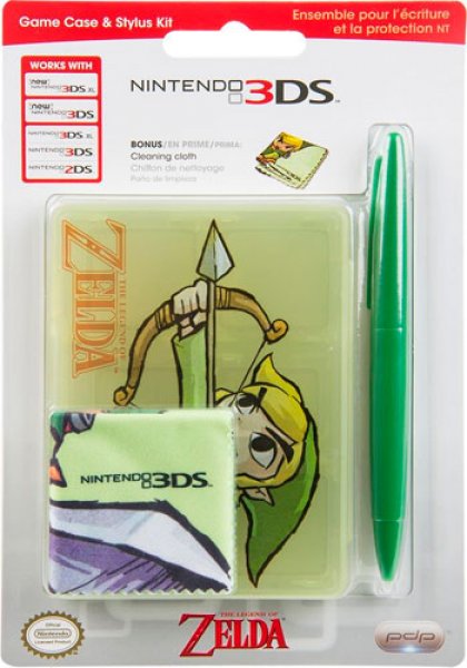 GAME CASE & STYLUS KIT THE LEGEND OF ZELDA