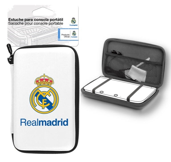 FUNDA CONSOLA PORTÁTIL ED. REAL MADRID (3DS/3DSXL/DS/PSP/PSV)