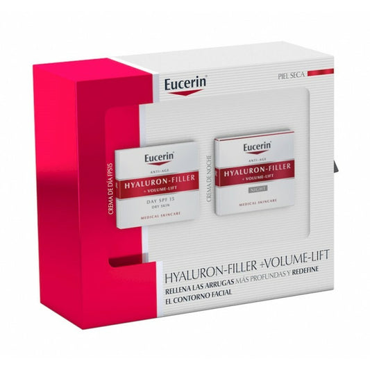 Eucerin Hyaluron Filler + Volume Lift Crema Piel Seca 50ml Set 2 Piezas