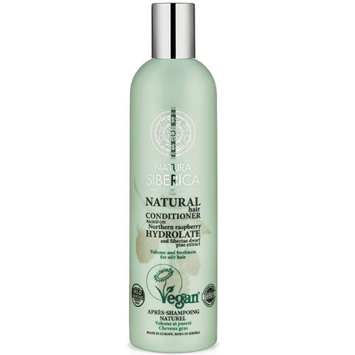 Natura Siberica Balsamo Natural Para Cabello Graso Volumen y Frescor  400ml