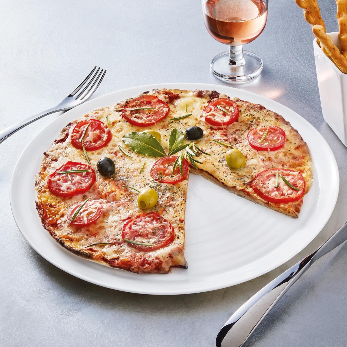 PLATO PIZZA VIDRIO OPAL