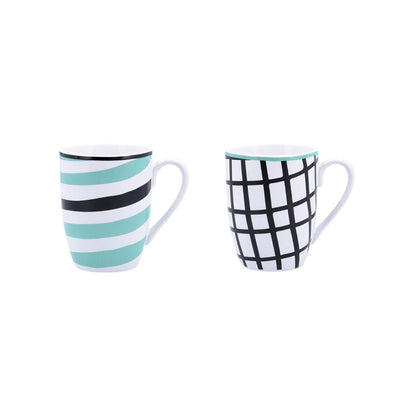 SET 2 MUGS PORCELANA SURTIDOS