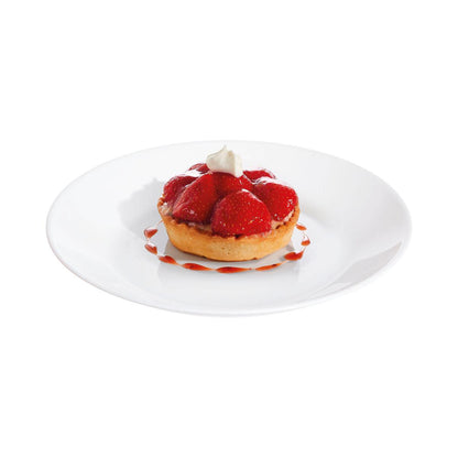 PLATO POSTRE VIDRIO OPAL