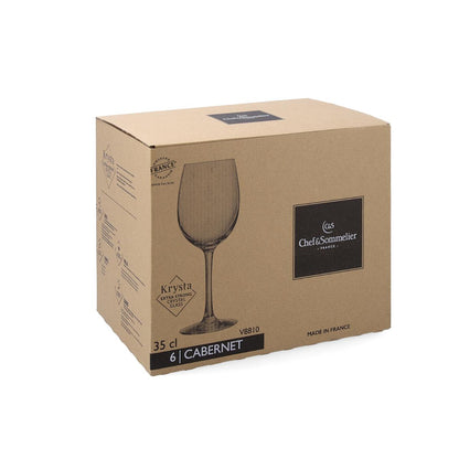 CAJA 6 COPAS TULIP VINO KRYSTA