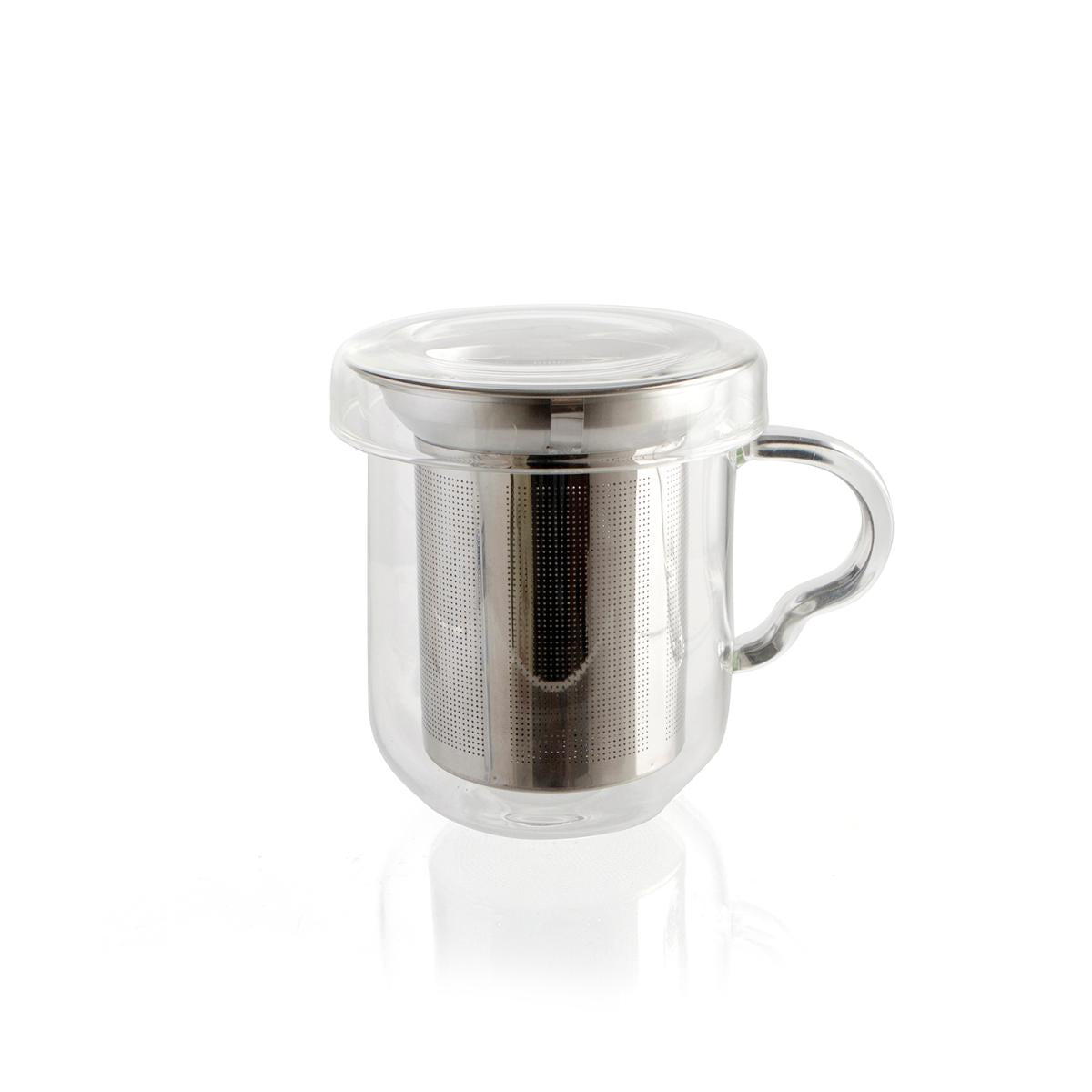 TAZA VIDRIO FILTRO INOX