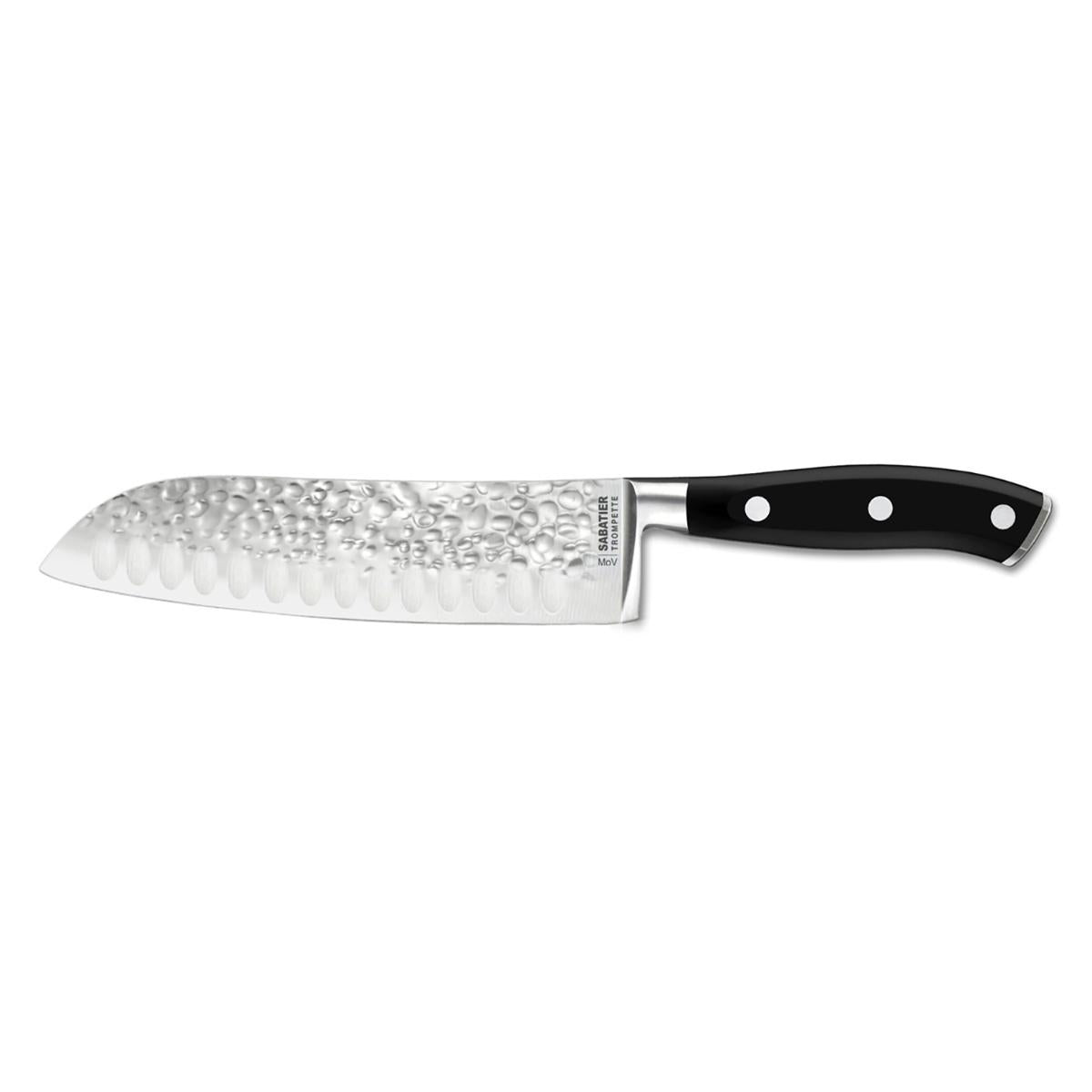 CUCHILLO  SANTOKU ACERO INOXIDABLE