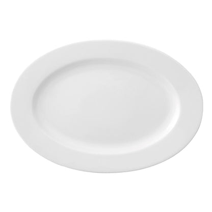 PLATO OVAL PORCELANA