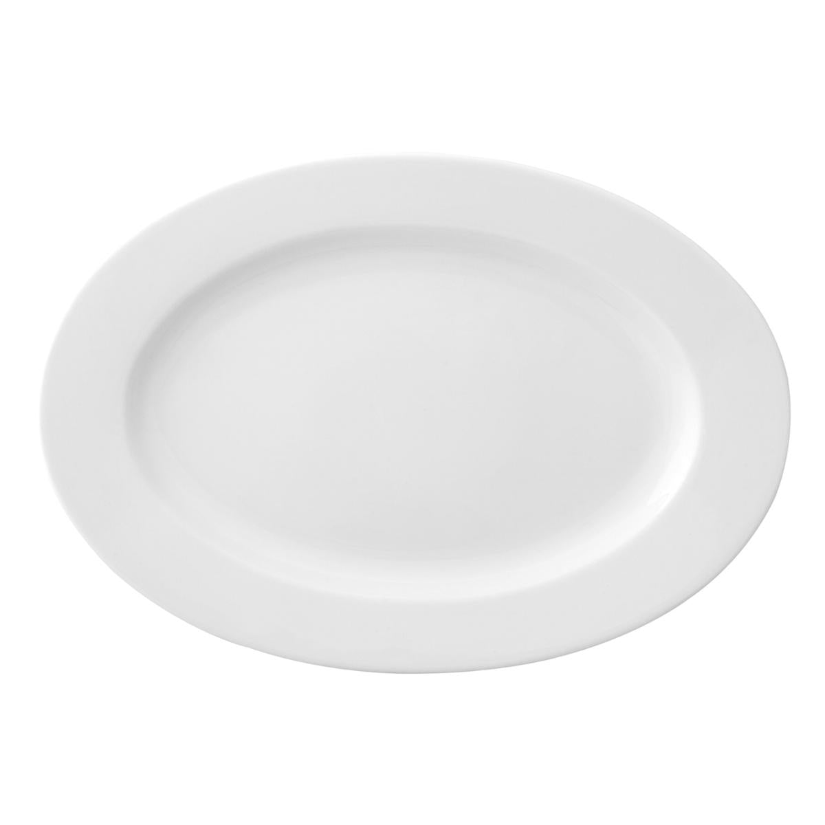 PLATO OVAL PORCELANA