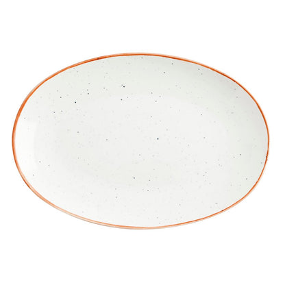 FUENTE OVAL PORCELANA