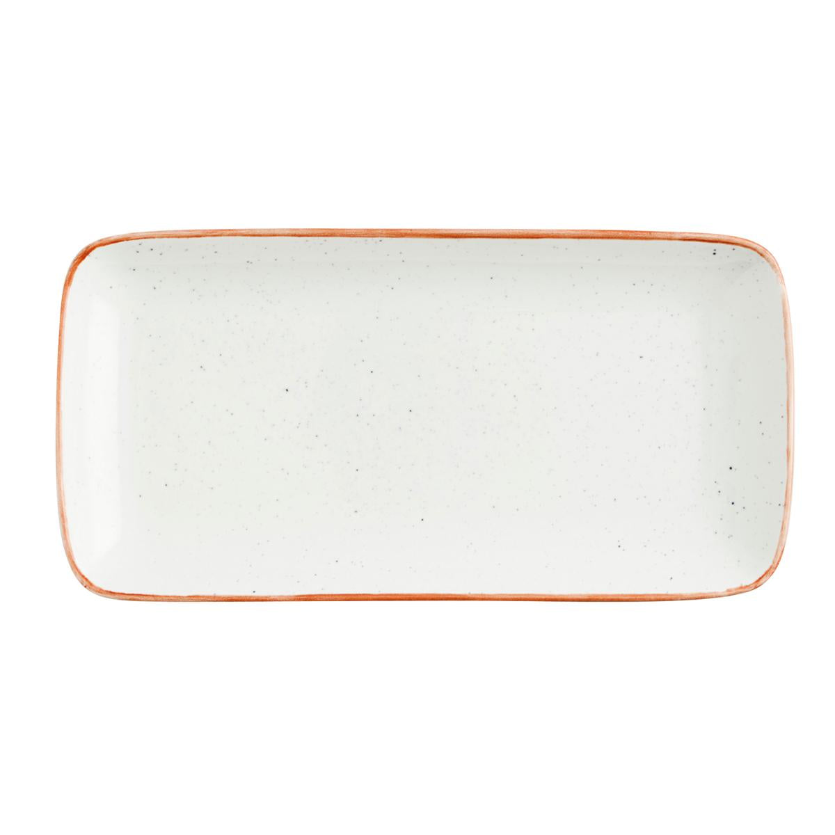 FUENTE RECTANGULAR PORCELANA