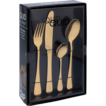 SET 24 CUBIERTOS ACERO INOX