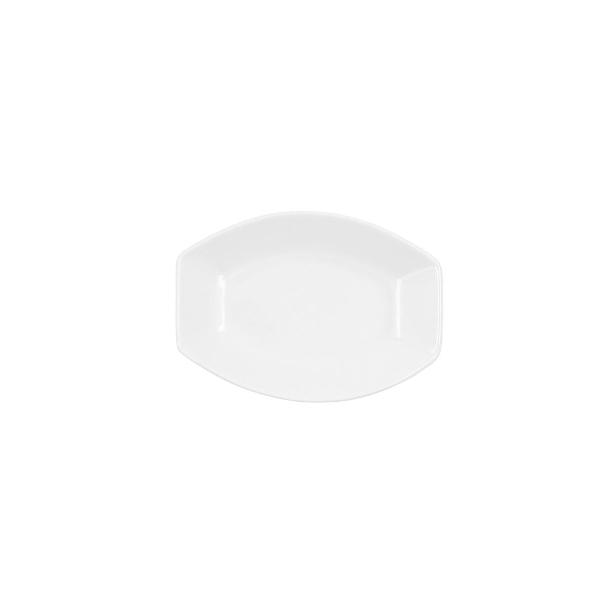 MINI PLATO OVAL PORCELANA