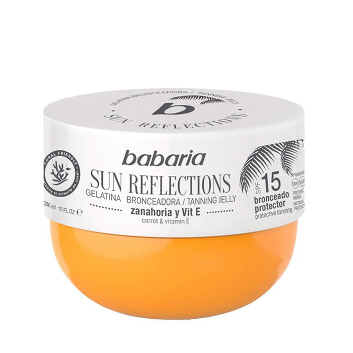 Babaria Sun Reflections Gelatina Bronceadora Bronceado Protector Spf15 300ml