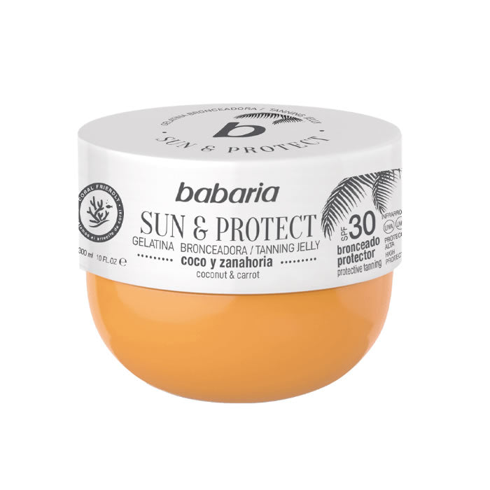 Babaria Gelatina Bronceadora Sun & Protect Coco y Zanahoria Spf30 300ml