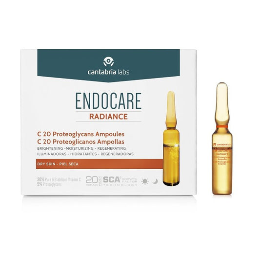 Endocare Radiance C-20 Proteoglicanos Ampollas 30x2ml