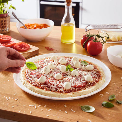 PLATO PIZZA VIDRIO OPAL