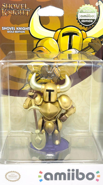 SHOVEL KNIGHT: TREASURE TROVE GOLD AMiiBO (SWITCH/3DS/Wii U)