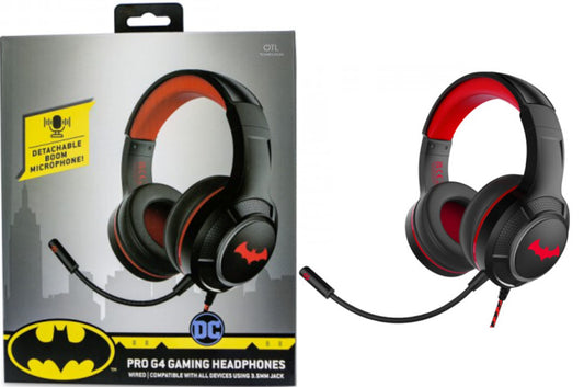 OTL PRO G4 GAMING HEADPHONES DC COMIC BATMAN (CONSOLA/TABLET/MOVIL/PC)