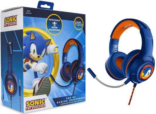 OTL PRO G4 GAMING HEADPHONES SONIC THE HEDGEHOG (CONSOLA/TABLET/MOVIL/PC)