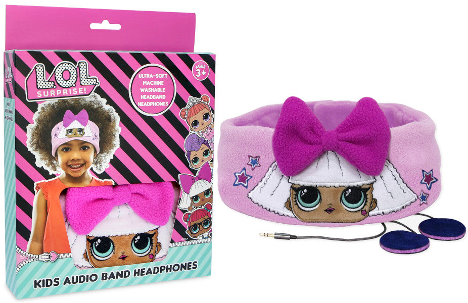 OTL KIDS AUDIO BAND HEADPHONES L.O.L. SURPRISE! (PS4/XBOX/SWITCH/MOVIL/TABLET)