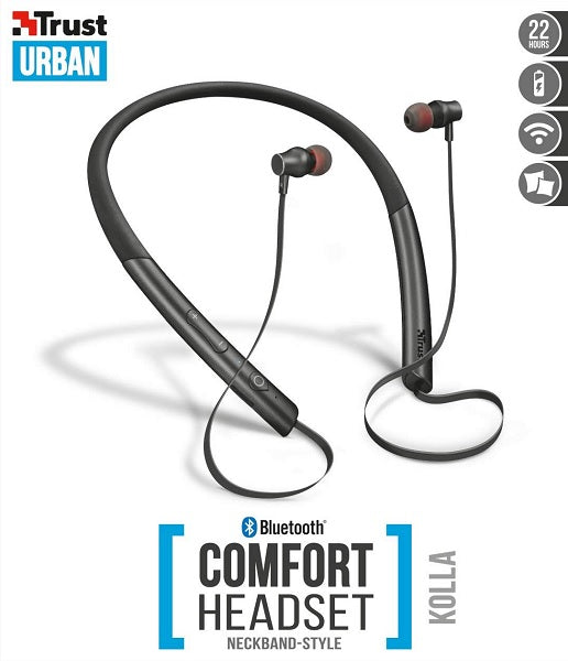 TRUST URBAN COMFORT HEADSET BLUETOOTH KOLLA