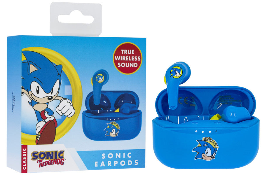 OTL WIRELESS EARPODS SEGA CLASSIC SONIC THE HEDGEHOG