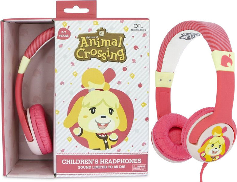 OTL WIRED HEADPHONES ANIMAL CROSSING: ISABELLE (PS4/XBOX/SWITCH/MOVIL/TABLET)