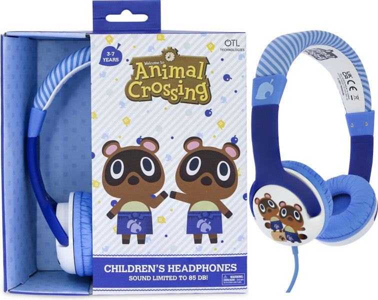 OTL WIRED HEADPHONES ANIMAL CROSSING: TOMMY & TIMMY (PS4/XBOX/SWITCH/MOVIL/TABLET)