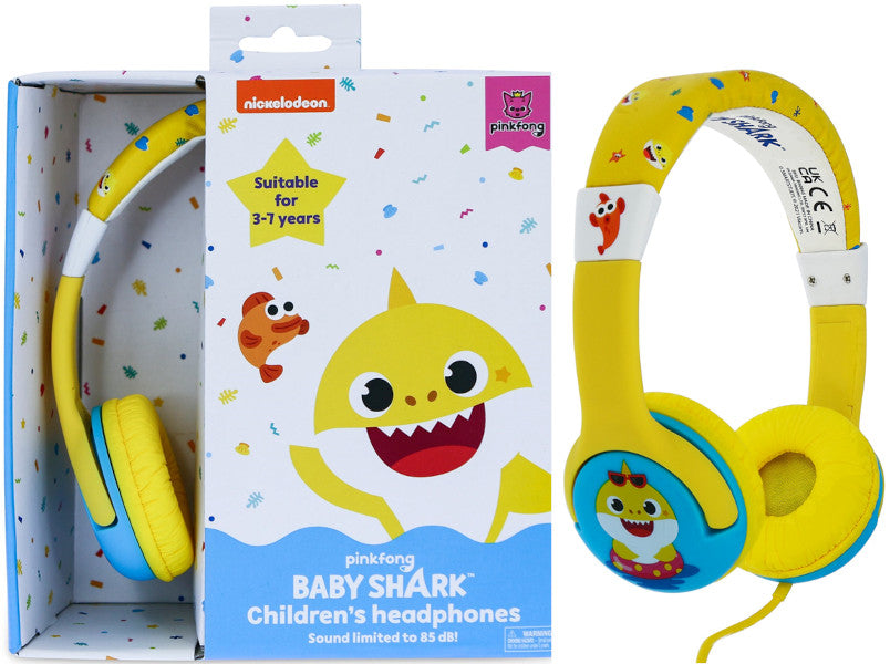 OTL WIRED HEADPHONES BABY SHARK HOLIDAY WITH OLI (PS4/XBOX/SWITCH/MOVIL/TABLET)