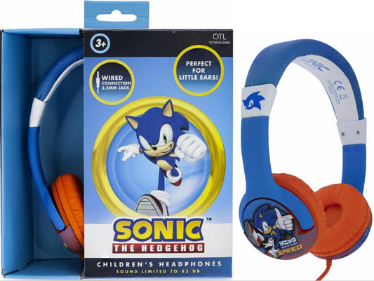 OTL WIRED HEADPHONES SONIC THE HEDGEHOG SPEED (PS4/XBOX/SWITCH/MOVIL/TABLET)