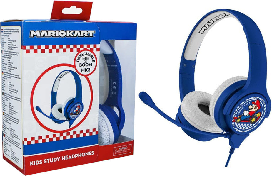 OTL HEADPHONES MARIO KART BLUE (PS4/XBOX/SWITCH/MOVIL/TABLET)