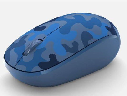 MICROSOFT BLUETOOTH MOUSE BLUE CAMO (LIMITED EDITION) (SENSOR OPTICO DE 1.000 PPP REALES)