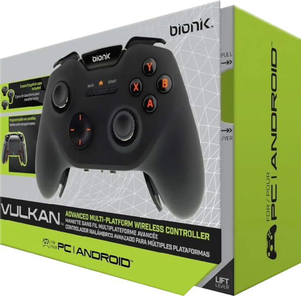 BIONIK WIRELESS CONTROLLER MULTI-PLATFORM (PC/ANDROID)