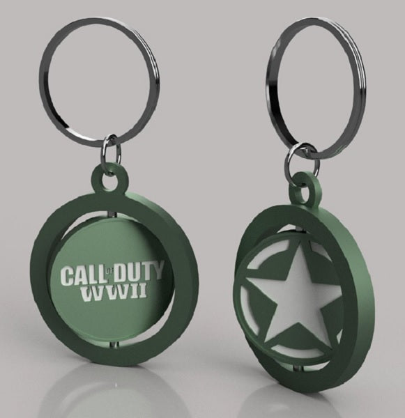 LLAVERO CALL OF DUTY FREEDOM STAR SPINNER