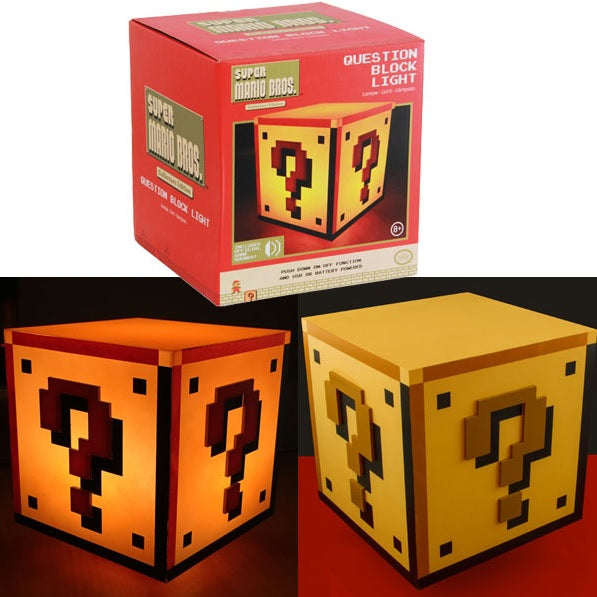 LAMPARA USB SUPER MARIO BROS. QUESTION BLOCK