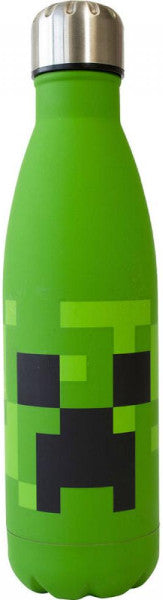 BOTELLA ACERO INOXIDABLE MINECRAFT FACE TACTO SUAVE 500 ML (BOTTLE)