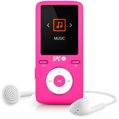 SPC Reproductor MP4+Radio 8488P 8GB Rosa