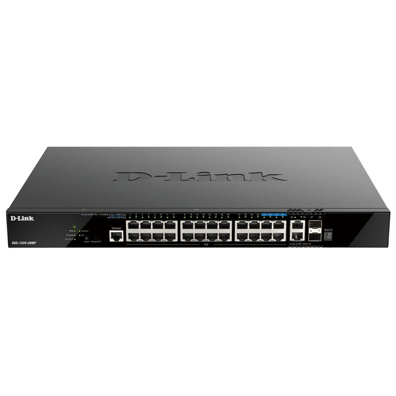 D-Link DGS-1520-28MP Switch 20xGbE 4x2.5GbE 2x10GE