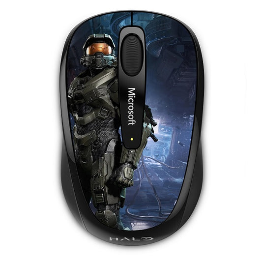 WIRELESS MOBILE 3500 MOUSE (HALO MASTER CHIEF EDICION)