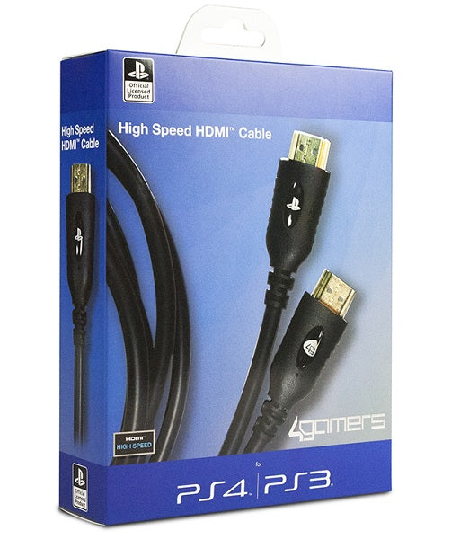 4GAMERS HIGH SPEED HDMI CABLE LICENCIADO