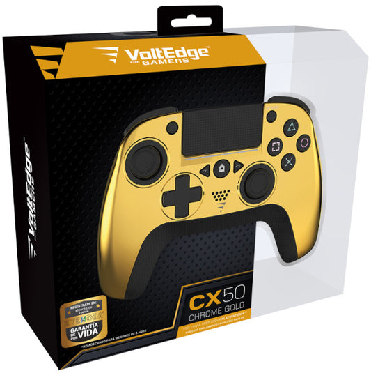 VOLTEDGE WIRELESS CONTROLLER CX50 CHROME GOLD (DORADO)