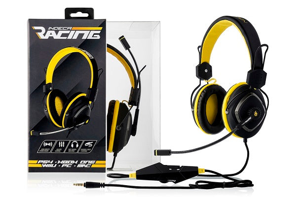 INDECA AURICULARES RACING 2017 (PS4/XBONE/WIU/PCD/MAC)