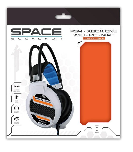 INDECA HEADSET SPACE SQUADRON (PS4/XBONE/WiiU/PC)