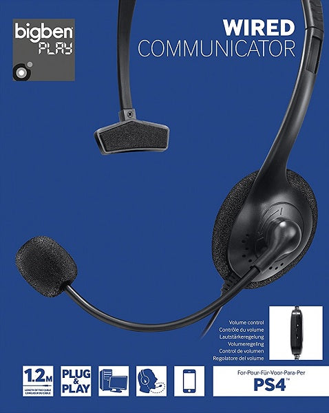 BIGBEN WIRED COMMUNICATOR HEADSET