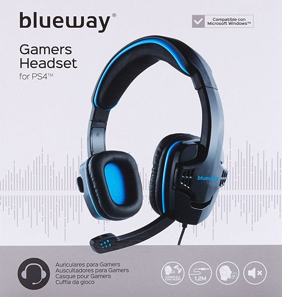 BLUEWAY GAMERS HEADSET (PS4/PC)