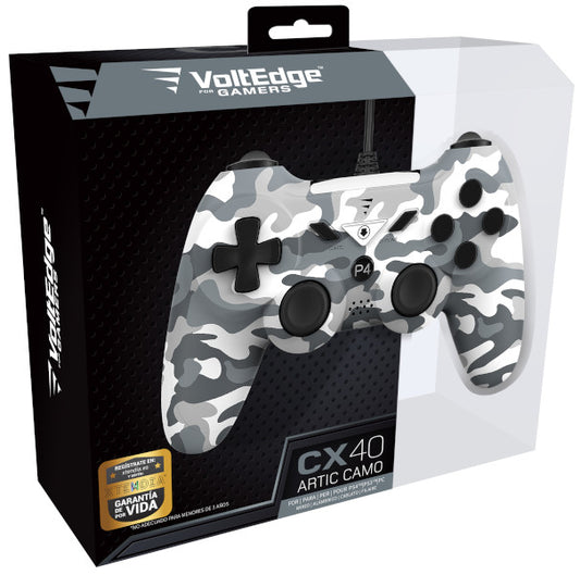 VOLTEDGE WIRED CONTROLLER CX40 ARTIC CAMO (PS3/PC)