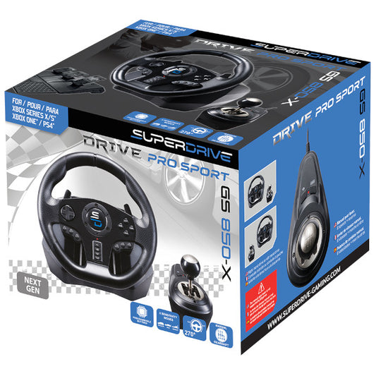 SUPERDRIVE DRIVE PRO SPORT GS 850-X NEXT GEN (SWITCH/XBONE/XB SERIES/PC)